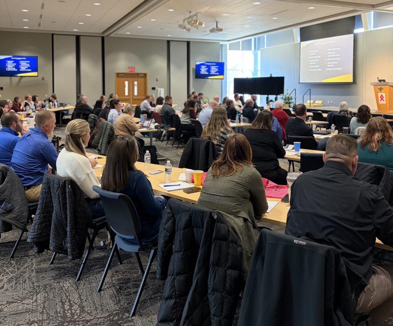 Attendees at the AI Leadership Summit hosted by Contour Consulting in Janesville, Wisconsin